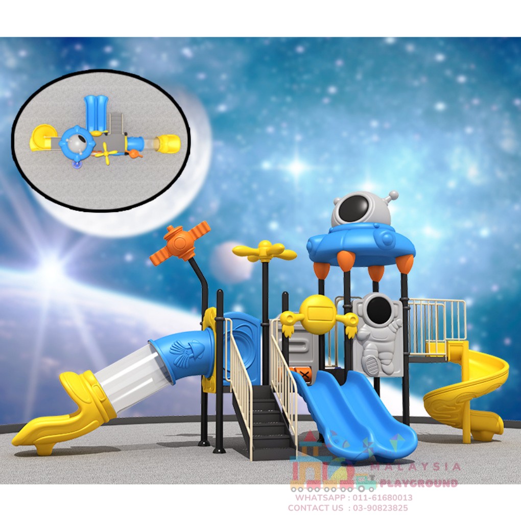 SPACE DREAM THEME PARK SLIDE EQUIPMENT