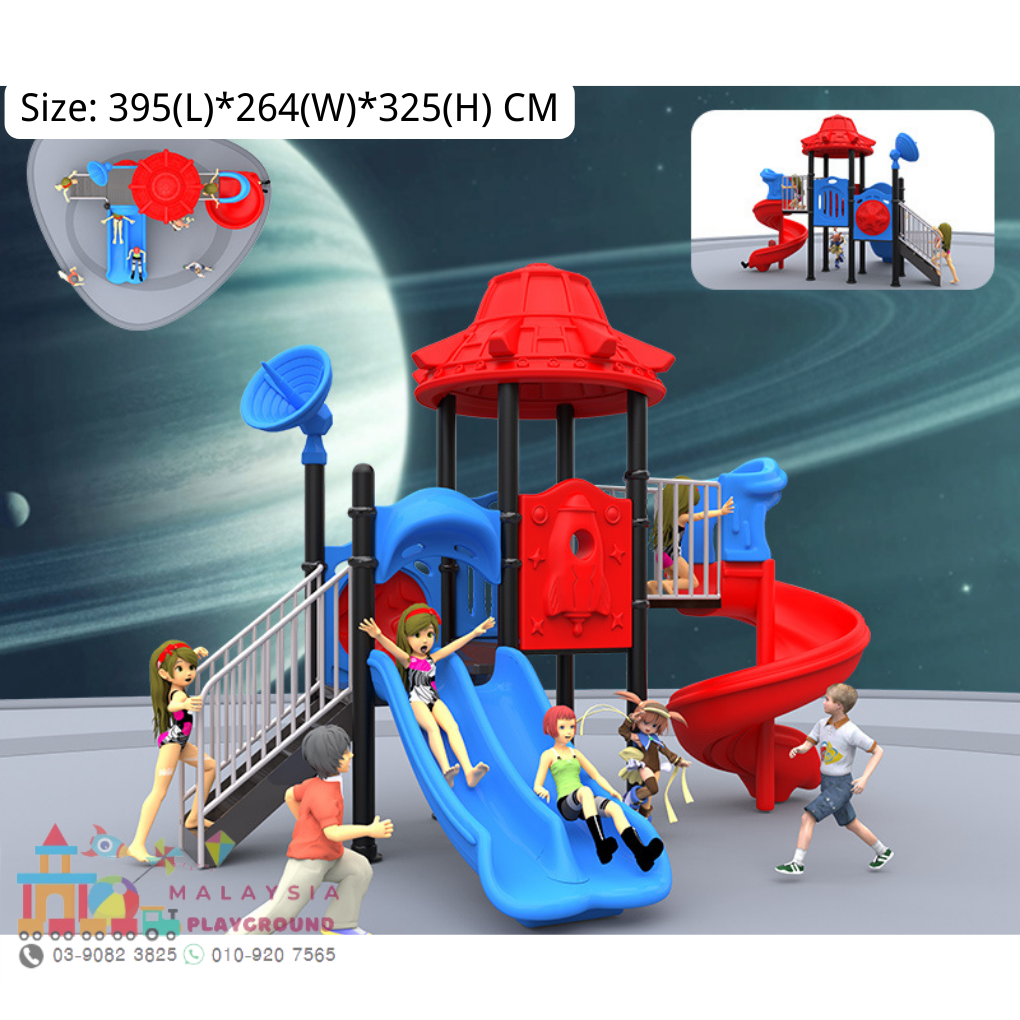 UFO SECRET THEME PARK SLIDE EQUIPMENT