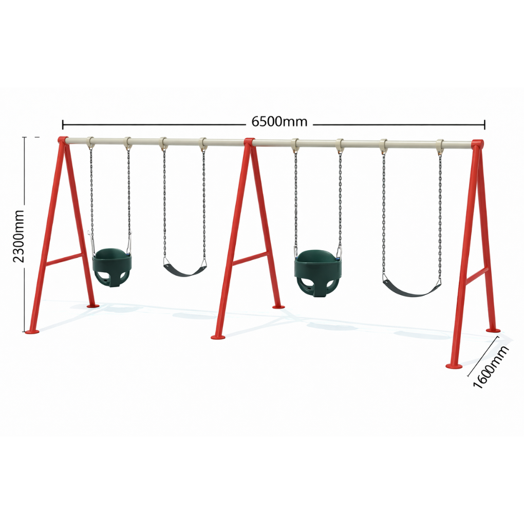 Swing set 4 Seater