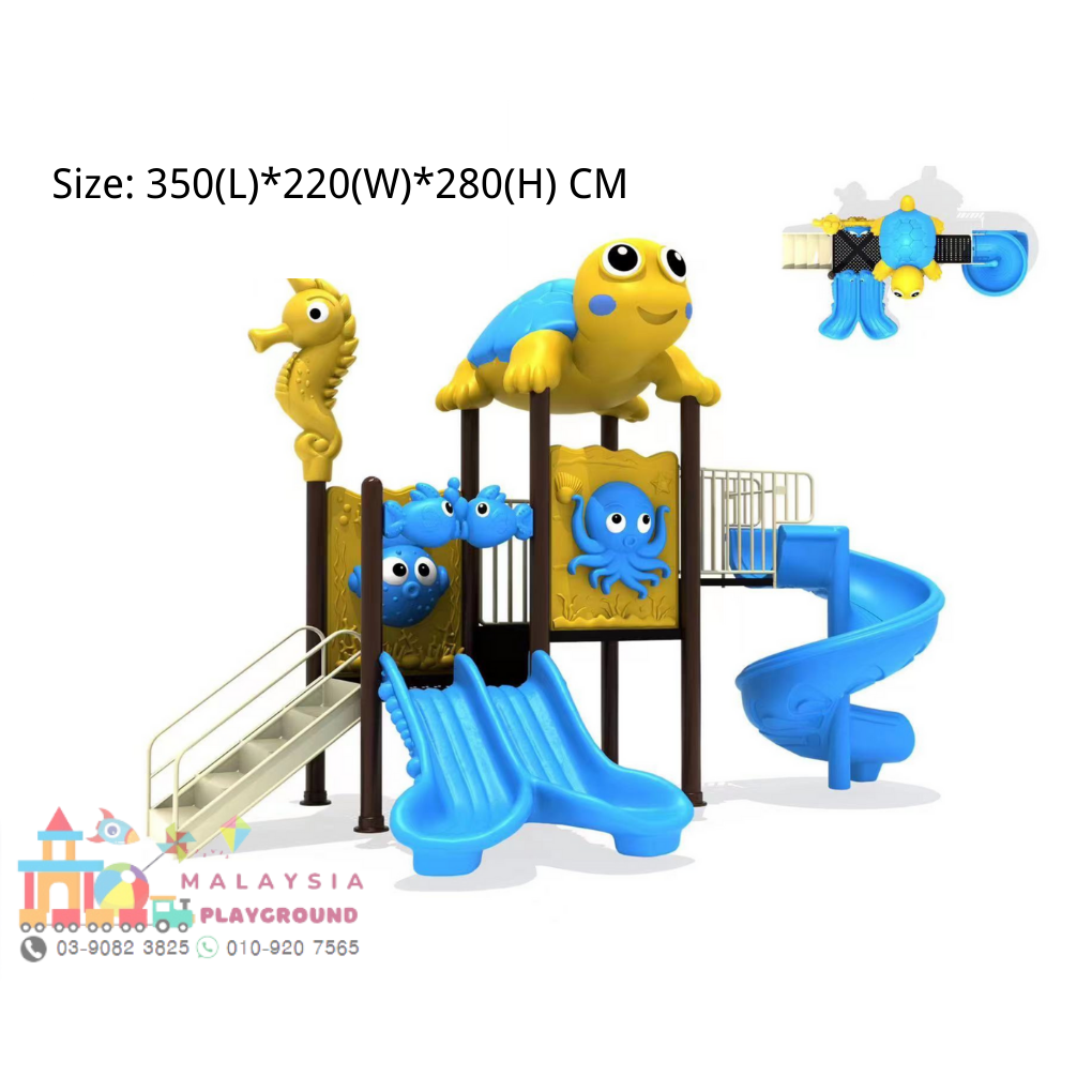 SEA KINGDOM THEME PARK SLIDE EQUIPMENT