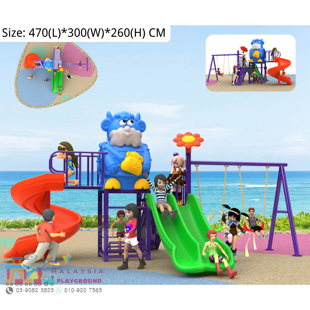 CARTOON THEME PARK PLAYGROUND