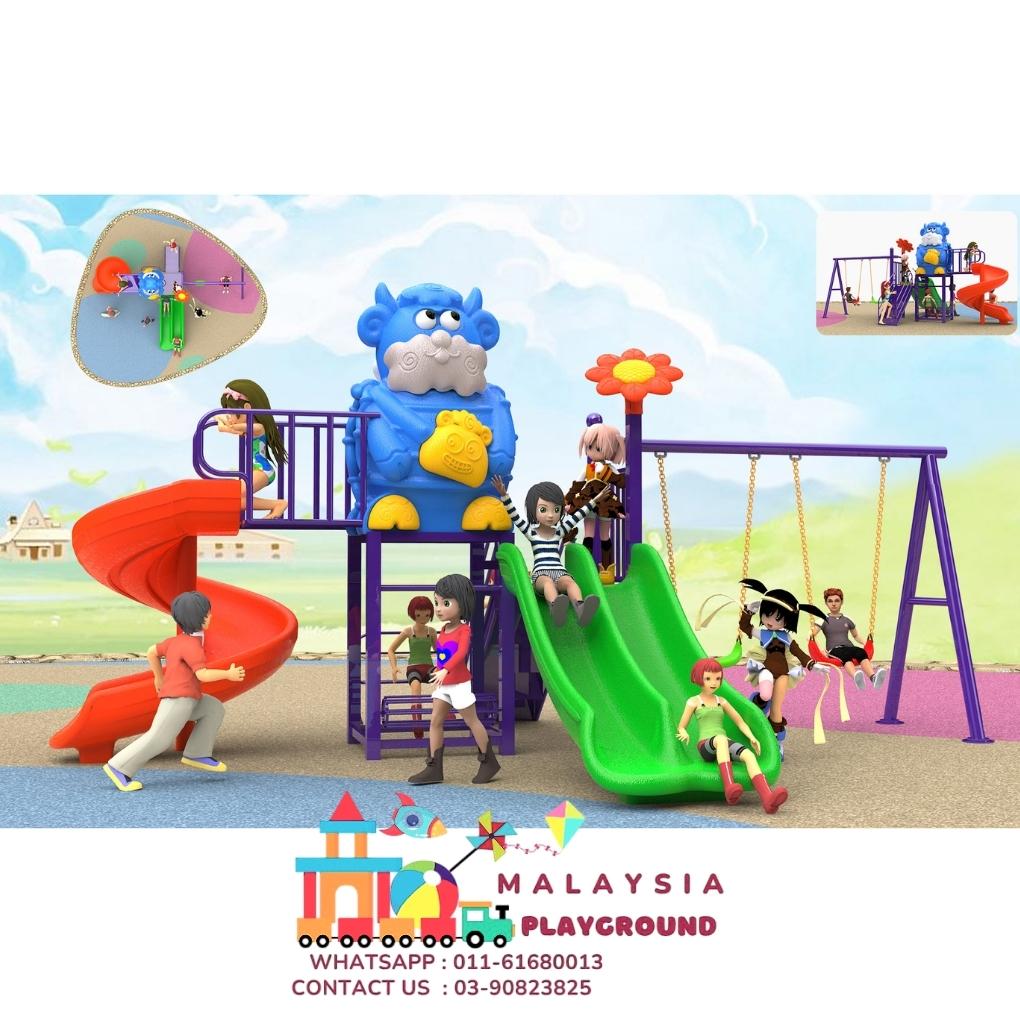 CARTOON FOREST THEME PARK PLAYGROUND EQUIPMENT