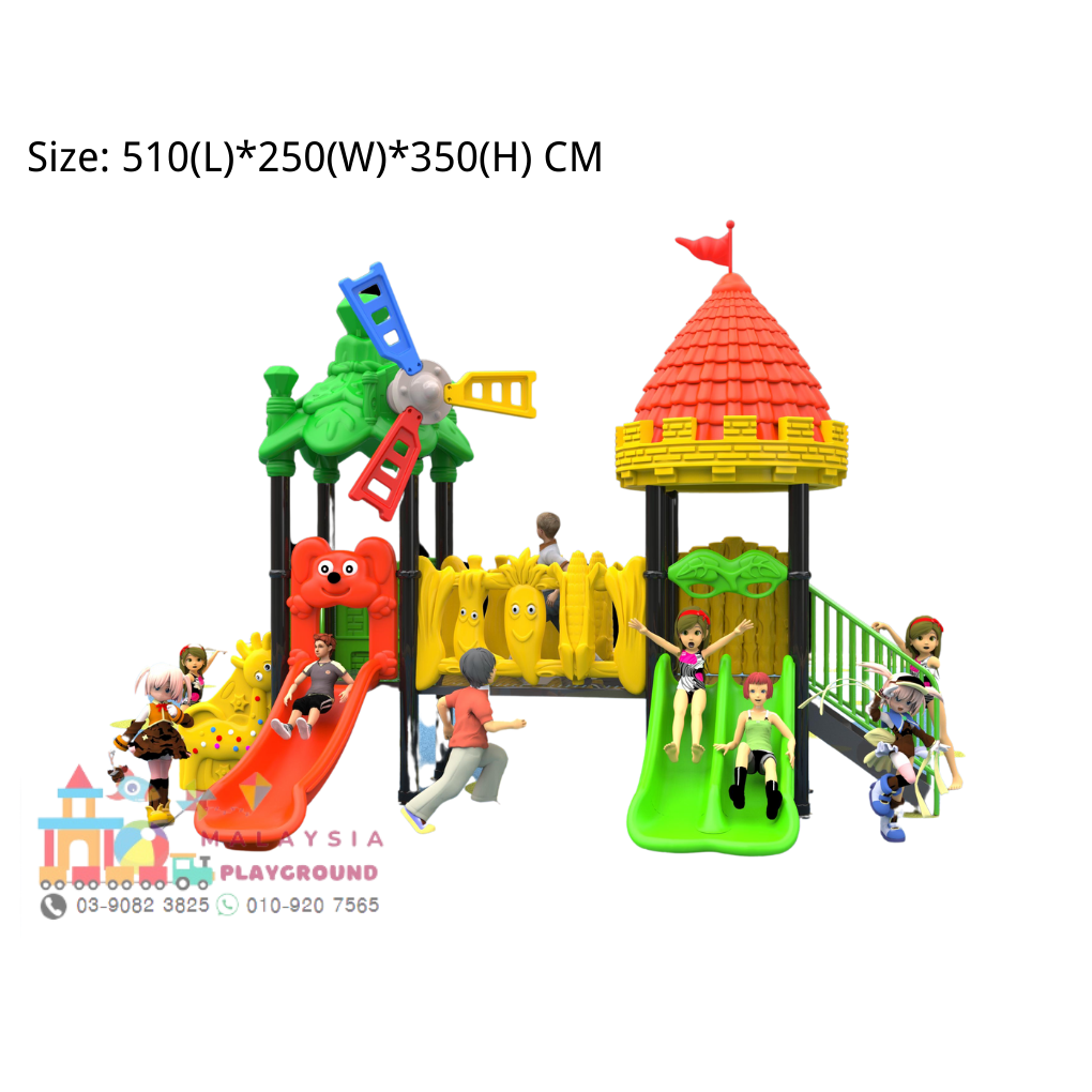 CASTLE THEME PARK PLAYGROUND EQUIPMENT