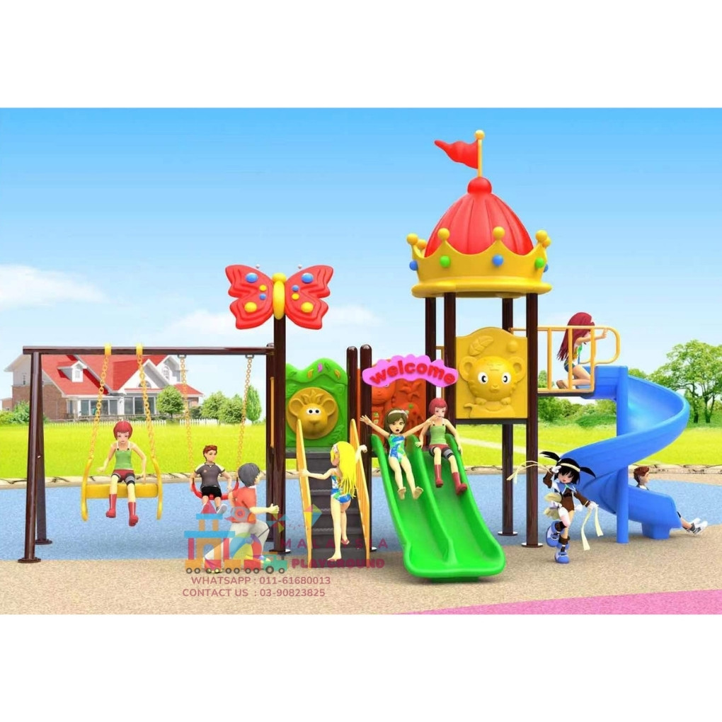 BUTTERFLY THEME PARK SLIDE EQUIPMENT