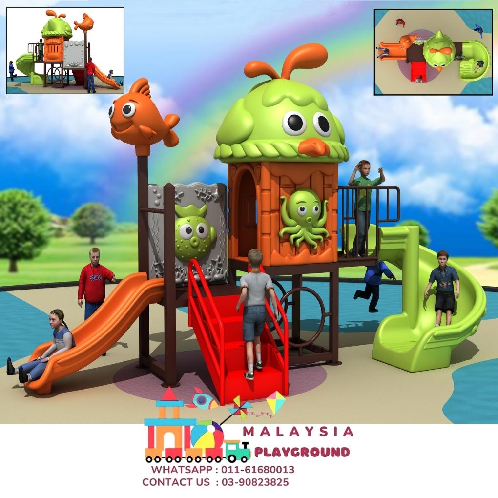 CARTOON FOREST THEME PARK PLAYGROUND EQUIPMENT