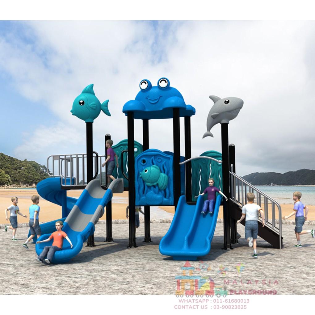 SEA KINGDOM THEME PARK SLIDE EQUIPMENT