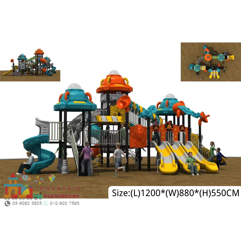 TRAPEZE THEME PARK SLIDE EQUIPMENT