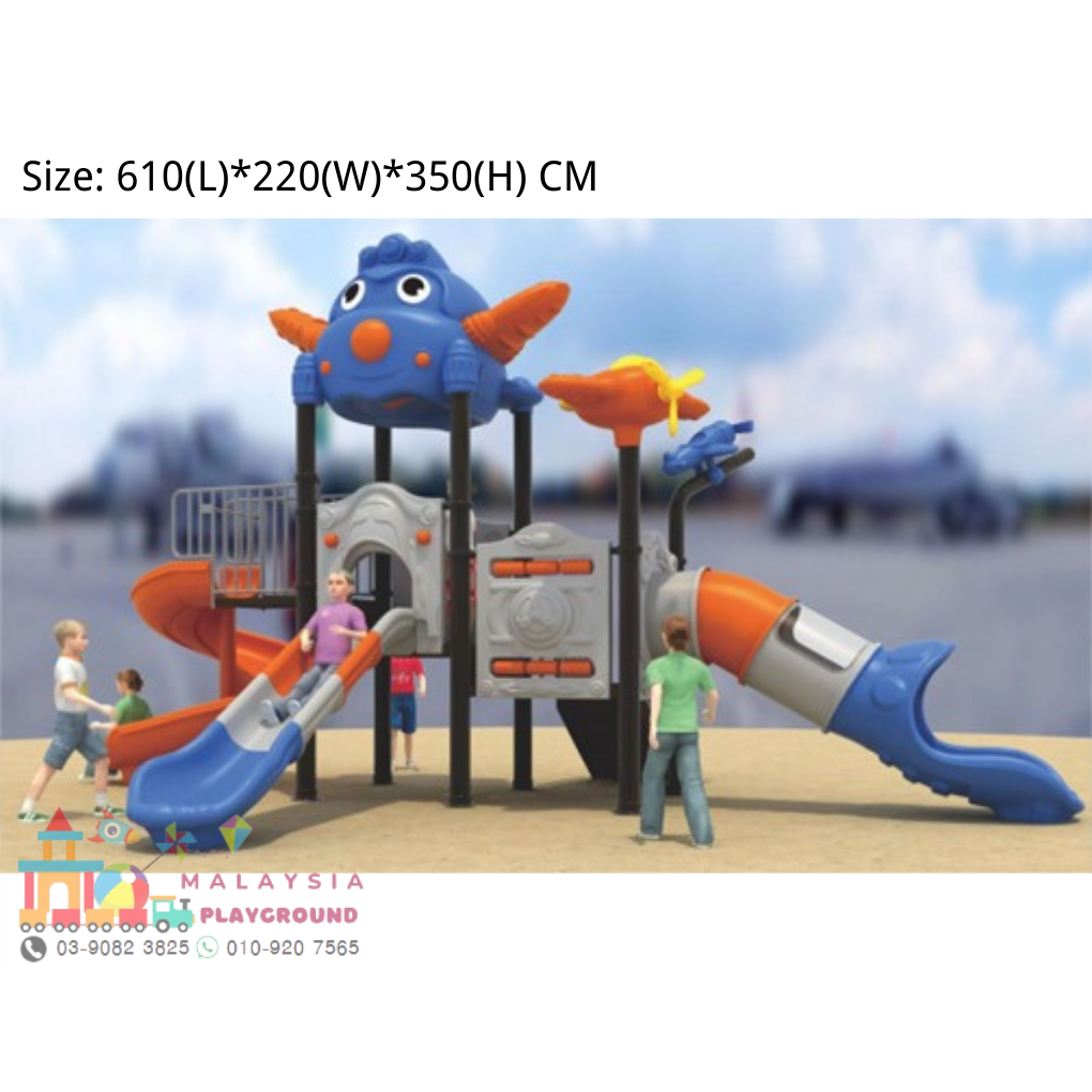 AIRPLANE THEME PARK SLIDE EQUIPMENT