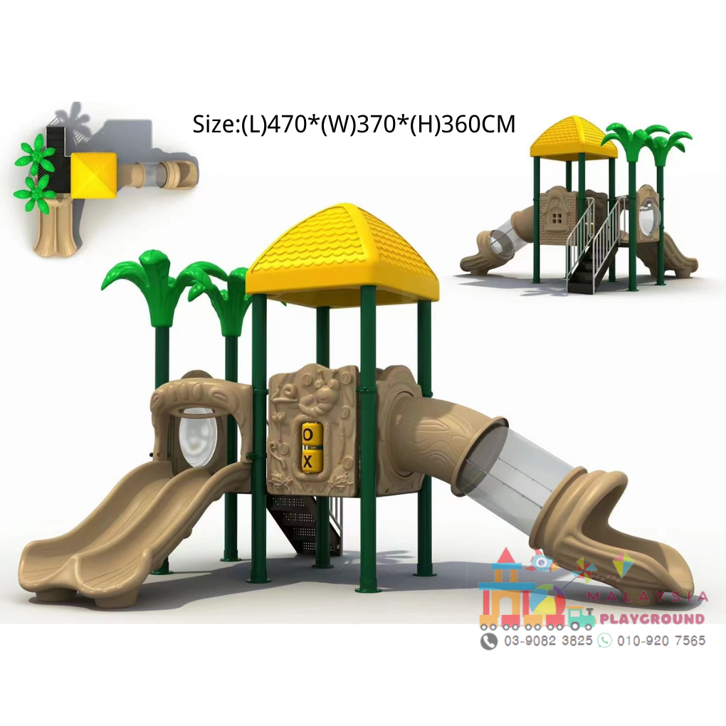 GARDEN THEME PARK SLIDE EQUIPMENT