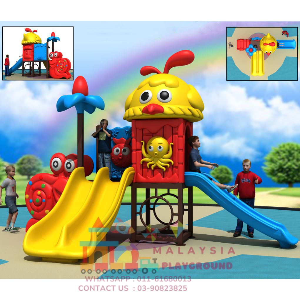 CARTOON FOREST THEME PARK PLAYGROUND EQUIPMENT
